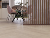 Roomdivider profiel recht 90° walnoot 2 stuks