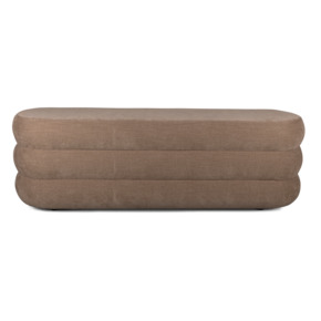 KARWEI eetkamerbank Lins taupe lang