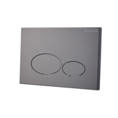 Marho X32 Metal drukplaat voor inbouwreservoir gun metal