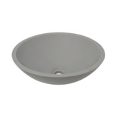 Marho Isla waskom rond 43 x 13 cm solid surface betonlook