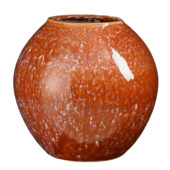 Noud pot rond rood - h26xd27cm