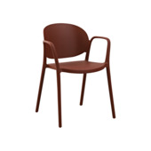 Tuinstoel Sam bruin 55,5 x 57,5 x 80 cm