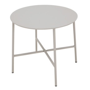 Wakefield bijzettafel Chris beige ø 50 cm