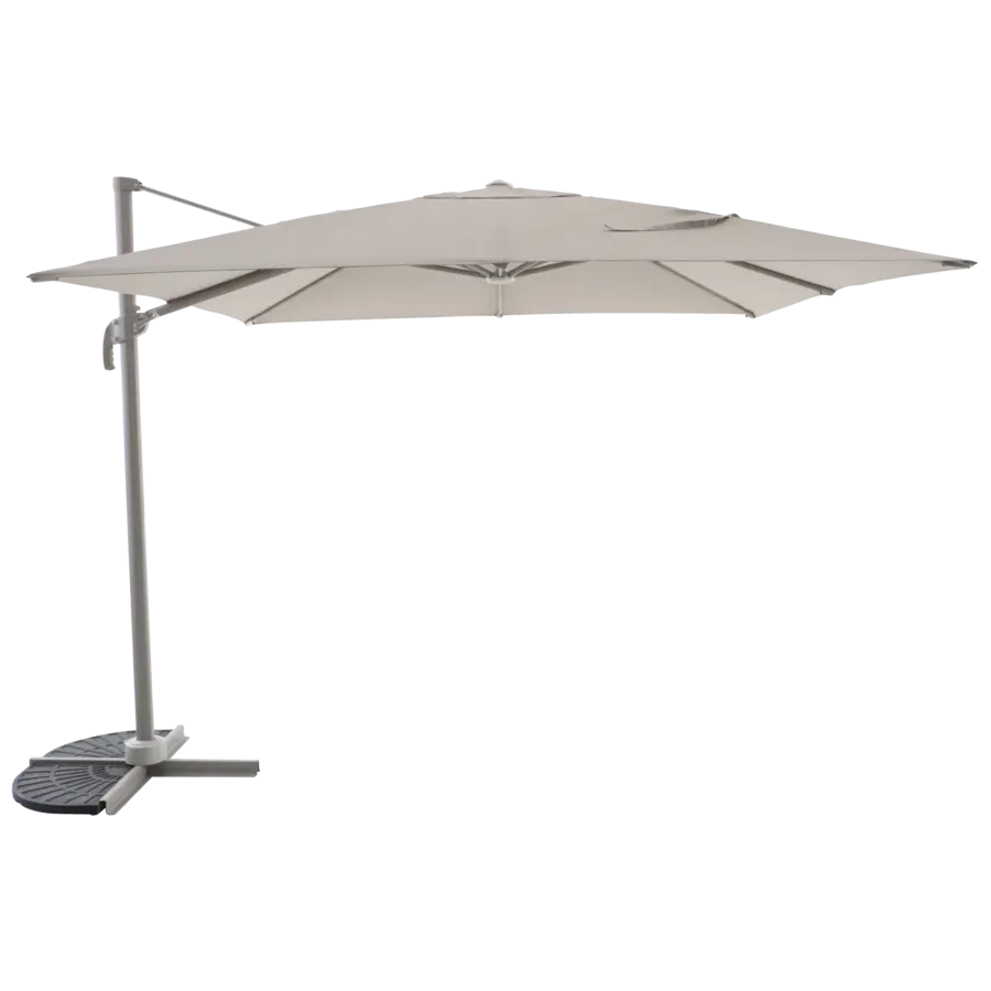 Handson zweefparasol Ibiza beige 300 x 300 cm
