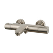 Marho Valdra thermostatische badmengkraan geborsteld staal