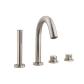 Marho Valdra afbouwdeel badrandkraan 4-gats geborsteld staal