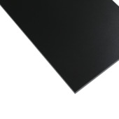 Meubelpaneel zwart 250x40 cm 18 mm