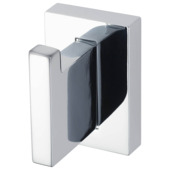 Haceka Edge enkele haak chroom