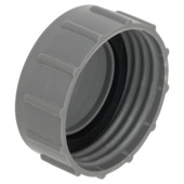 Sanivesk Dop PVC voor sifon Grijs 4pp