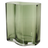 Vaas glas groen 18 x 12 x 20 cm
