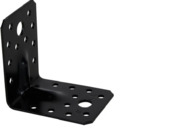 Waelbers hoekanker met ril 50 x 50 x 57 mm zwart