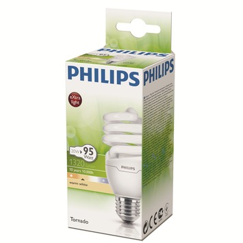 Philips spaarlamp tornado 20W kopen? | Karwei