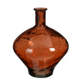 Kyara vaas recycled glas roest - h46xd37cm