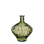 Palermo vaas recycled glas groen - h46xd37cm