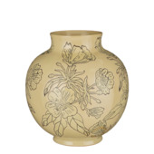 Vaas beige - h33xd30cm