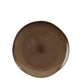Nusa ontbijtbord bruin - h2xd20,5cm