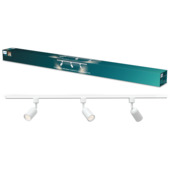 Philips EasyLink spot railverlichting starterkit Shea 1 meter rail 3 spots 5W GU10 fitting wit