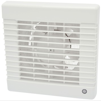 IVC Air inbouwventilator standaard met timer wit Ø 125 mm