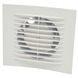 IVC Air Design inbouwventilator met timer wit 100 mm