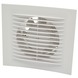 IVC Air Design inbouwventilator met timer en vochtsensor wit 125 mm