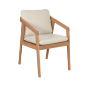 Tuinstoel Mira acacia hout 66 x 55 x 78 cm