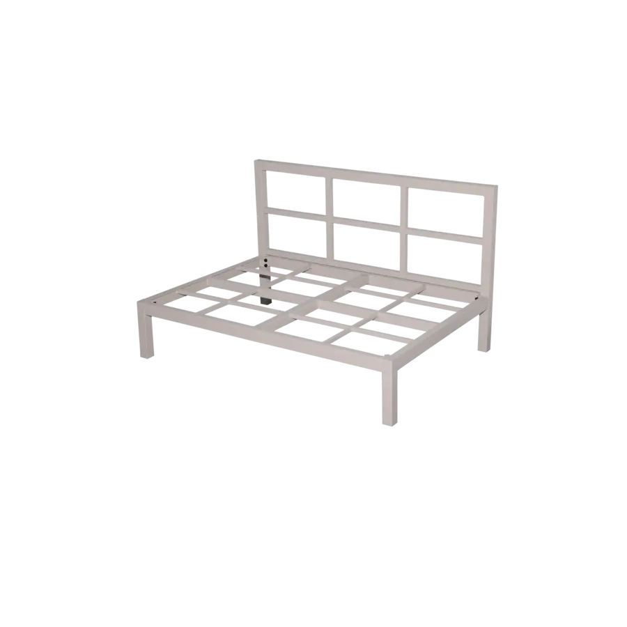 Palletbank Dune 84 cm beige aluminium