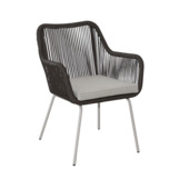 Tuinstoel Elin bruin/beige 80 x 57 x 63 cm