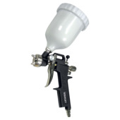 Stanley Verfspuit voor precisie met plastic beker