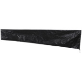 Parasolhoes zwart polyester 190x26 cm