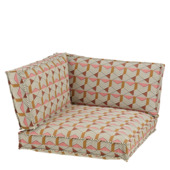 Palletkussen hoekset roze geometrisch
