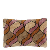 Kussen graphic roze 55 x 35 cm