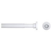 Sealskin Seallux telescopische douchestang wit 80-130 cm Ø28mm