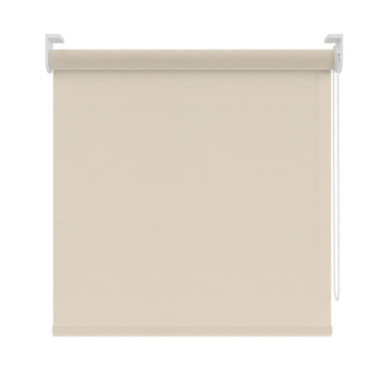 Rolgordijn Gewoon raam 28181 Wit beige structuur luxury