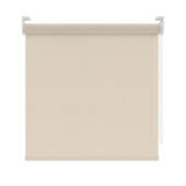 Rolgordijn Gewoon raam 28181 Wit beige structuur luxury