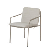 Tuinstoel Sol beige 62 x 58 x 76 cm