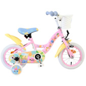 Kinderfiets Disney Stitch pink 12 inch