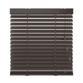 KARWEI aluminium jaloezie gewoon raam 28405 mat bruin 50 mm op maat