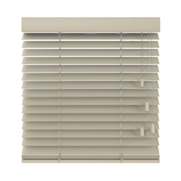 KARWEI houten jaloezie gewoon raam 28512 zijdegrijs 50 mm op maat