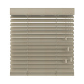 KARWEI houten jaloezie gewoon raam 28513 zandbeige 50 mm op maat