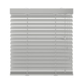 KARWEI aluminium jaloezie gewoon raam 28407 mat lichtgrijs 50 mm op maat