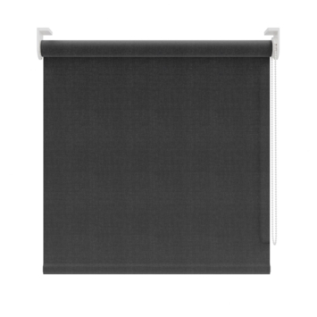 KARWEI rolgordijn gewoon raam 28120 zwart transparant op maat