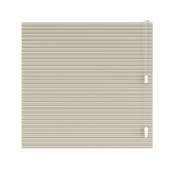 KARWEI dubbel plisségordijn draaikiepraam 28643 off-white structuur transparant op maat