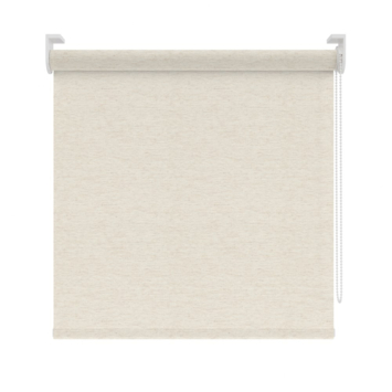 KARWEI rolgordijn gewoon raam 28100 off-white linnenlook lichtdoorlatend op maat