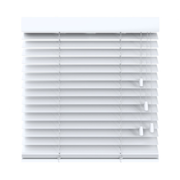 KARWEI houten jaloezie gewoon raam 28509 wit 50 mm op maat