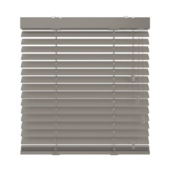 KARWEI kunststof jaloezie gewoon raam 28519 grijs 50 mm op maat