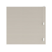 KARWEI dubbel plisségordijn gewoon raam 28641 off-white parelmoer lichtdoorlatend op maat