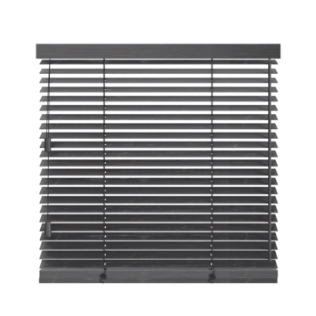 KARWEI bamboe jaloezie gewoon raam 28508 zwart 35 mm op maat