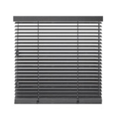 KARWEI bamboe jaloezie gewoon raam 28508 zwart 35 mm op maat