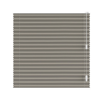 KARWEI enkel plisségordijn draaikiepraam 28609 taupe lichtdoorlatend op maat