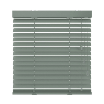KARWEI aluminium jaloezie gewoon raam 28406 mat groen 50 mm op maat